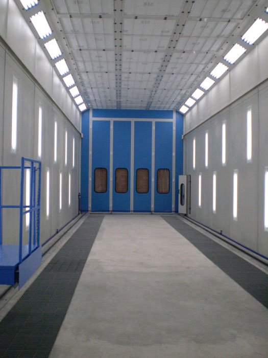 BZB bus/truck spray paint booth Made in Korea